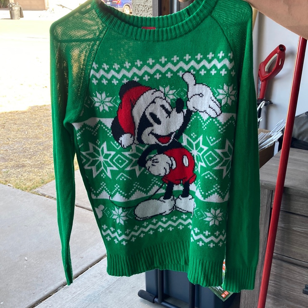 Disney Mickey Christmas Holiday Sweater